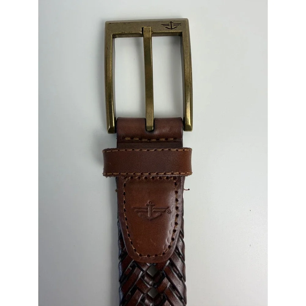 Dockers woven braided